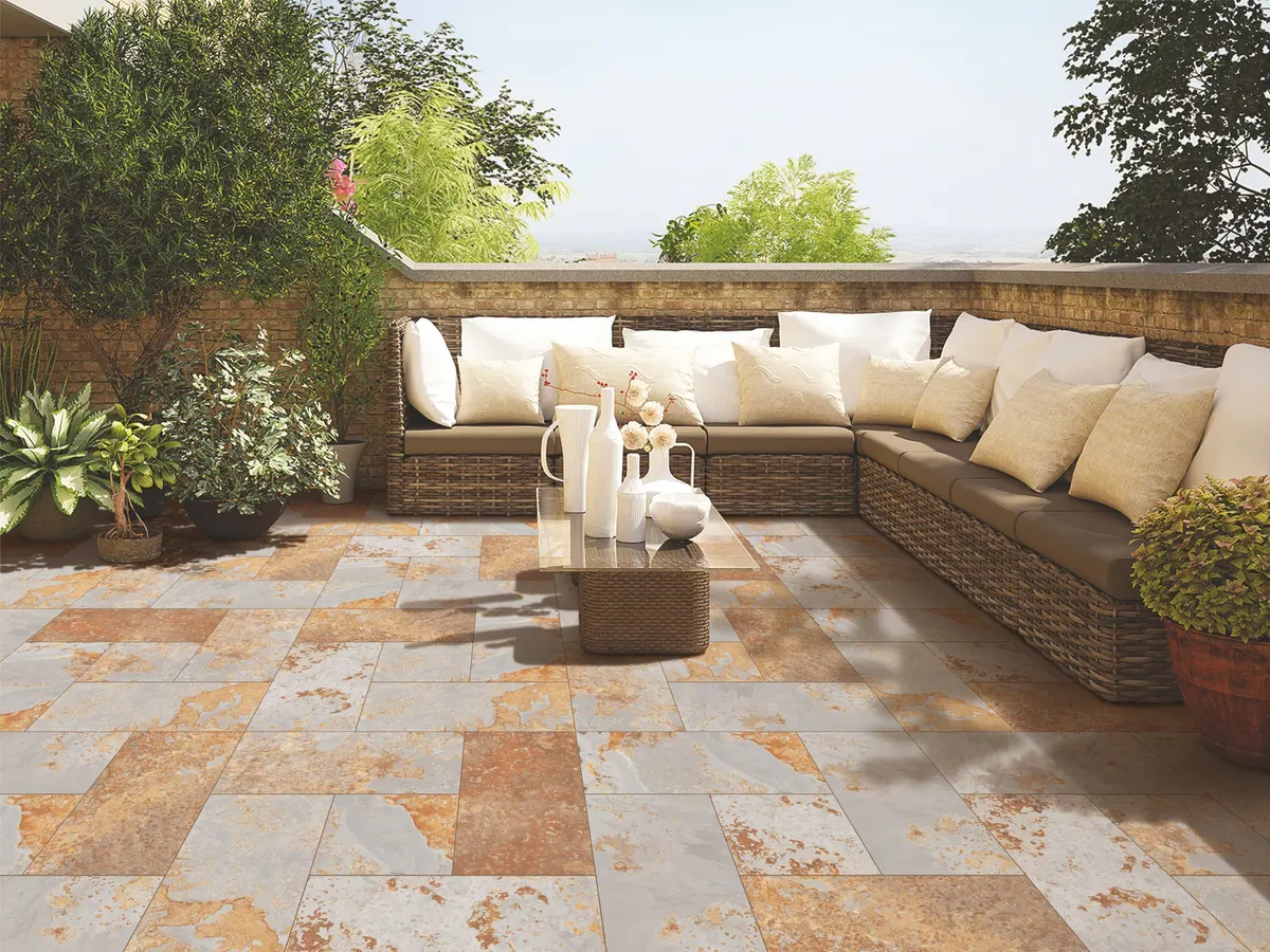 New patio